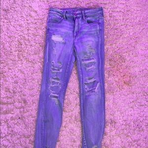 •American Eagle high rise jeans